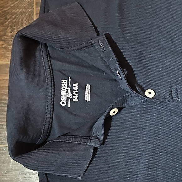 Old Navy Girl's School Uniform Navy Polo Dress, size 14 - Picture 6 of 9